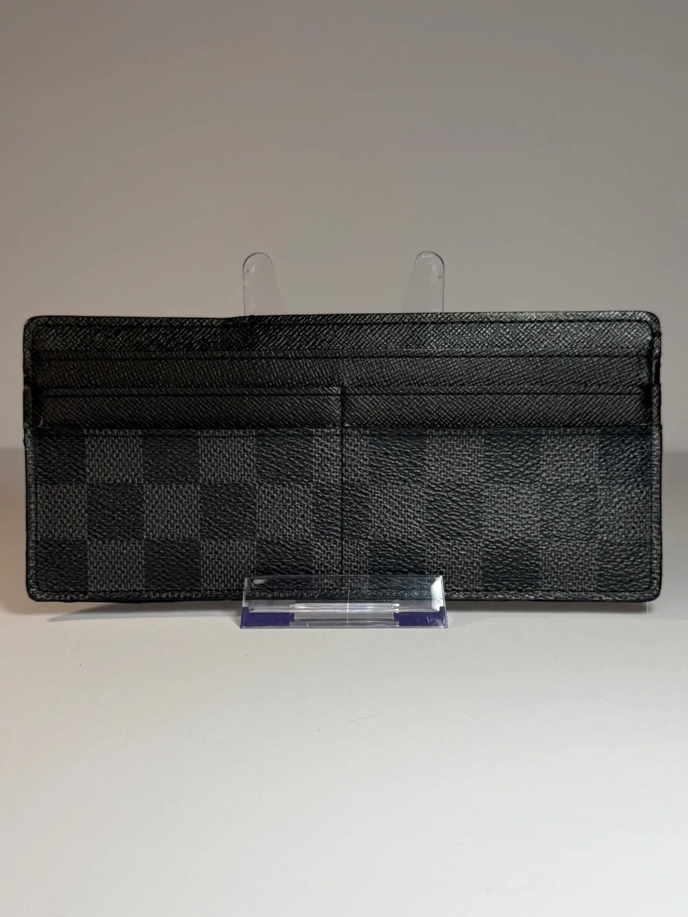 Louis Vuitton Damier Graphite Long Card Holder Wallet – COA Included